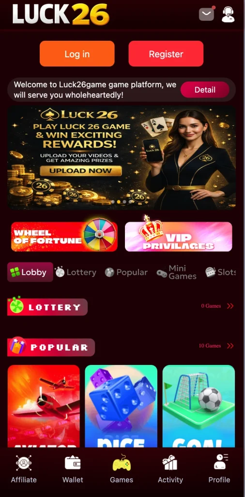 luck26 game