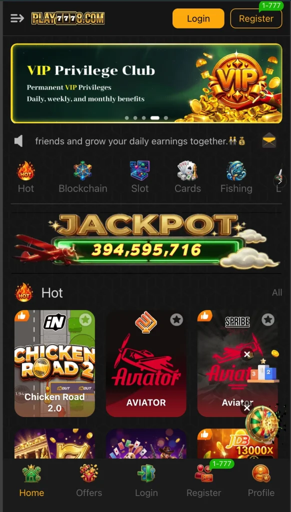 play 7778 game