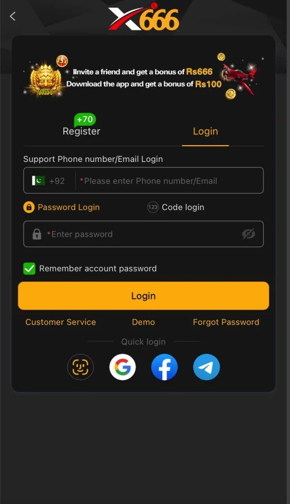 x666 game login 